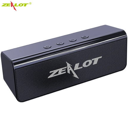 Zealot  Outdoor Portable Subwoofer Wireless  Speaker ,TWS,1800mAh Battery , Loud Stereo, Booming Bass. Charging Cable,