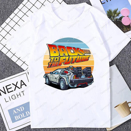 Mens Clothing  Doc Brown Back To The Future Back To The Future 1.21 Gigawatts Fun Tops Tee T Shirt Loose Tops T-Shirt