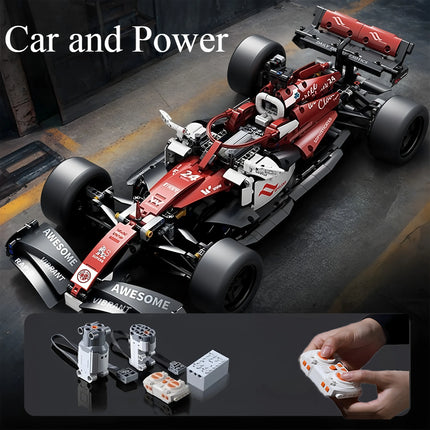 racing cars, racing car models, 1:10 DIY super sports car building block puzzle toys, children's and adult gifts
