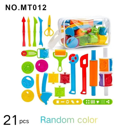 61Pcs Alphabet & Animal Play Dough Mold Set, Creative Clay Cutting Stamps for Learning & Craft, DIY Educational Tool for Parents
