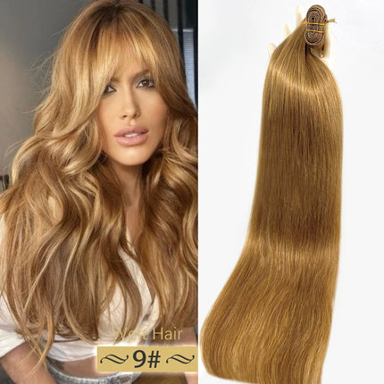 Super Full Drawn Vietnam Weft Hair Highlight Color Human Hair Bundles bone Straight Hair Weave Mixed Color Piano Color Bundles