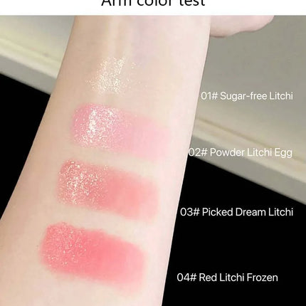 Cappuvini White Rabbit Water Glossy Cream Clear Moisturizing Blush Cream Multi-purpose Ointment Vitality Rouge