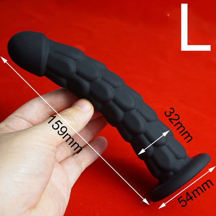 Silicone Penis Anal Dildo With Suction Cup,Dragon Scale But Ass Anus Butt Plug,Analplug Buttplug Butplug,Prostate Sex Toys