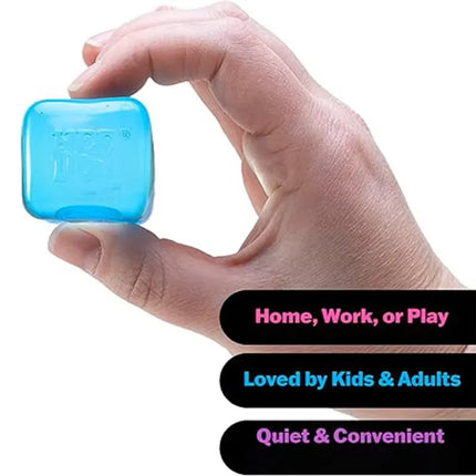 @Nee-Doh Nice Cube Super Solid Squishy Stress Relief Toy Soft Squeeze Fidget Toy for Office Anxiety Relief  Adults Gifts