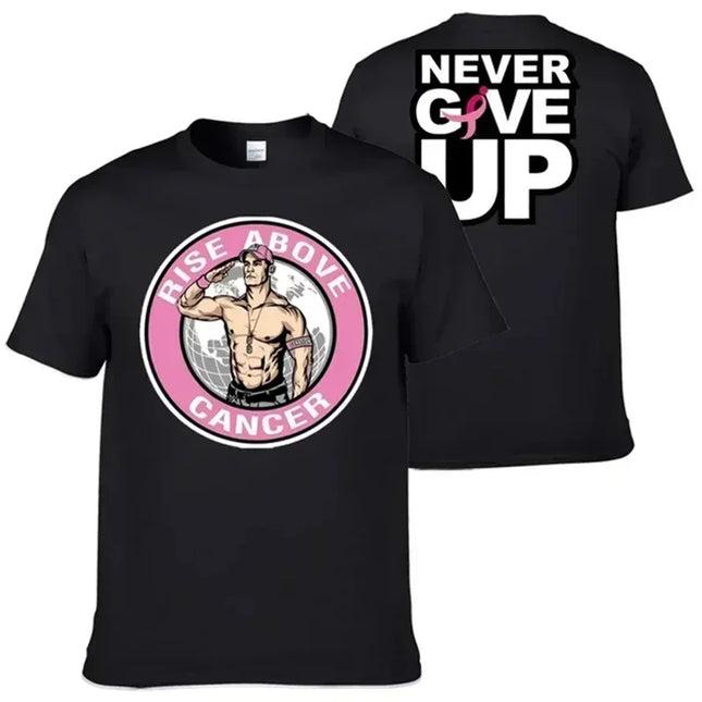 John Cena Wrestling T-shirt for men, summer sports T-shirts for outdoor activities, casual unisex T-shirts with round neck, shor