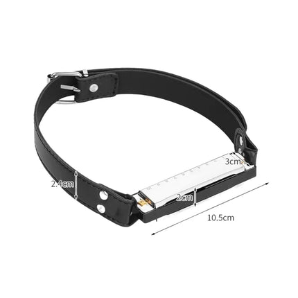 Erotic Mouth Gag in The Shape of A Harmonica Couples' Teasing and Flirting Alternative Restraint Ball Gag Adult Sex Toy Pope Sex