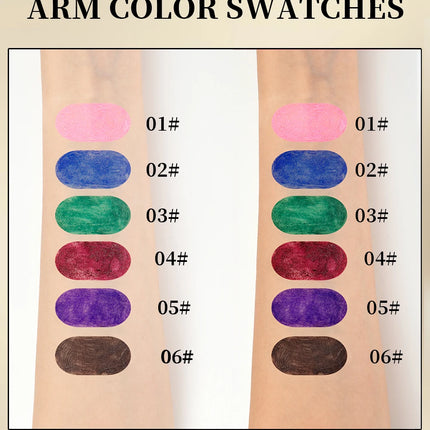 Chocolate Brown Mascara Colorful Curling Eyelash Extension Waterproof Fast Drying Lengthening Eye Black Lashes Makeup Lasting
