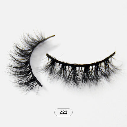 Dropshiping Makeup  Mink Lashes Fluffy Soft Full Fake Eyelashes Natural False Eyelashes Wispy Lash Extension