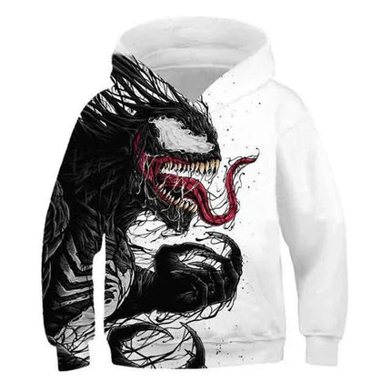 Girls Spring Marvel Hoodie Spider-Man Inspired Avengers 3D Print Baby Boy Clothes Casual Sportswear Hooded