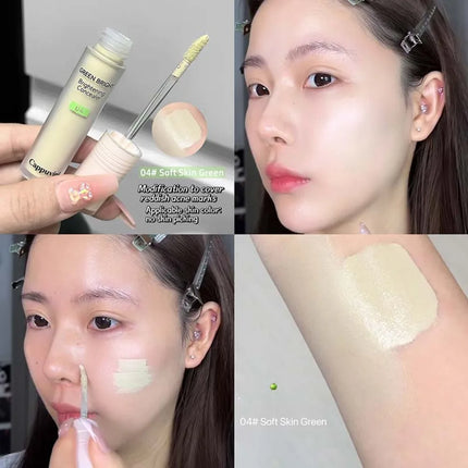 Liquid Brighten Concealer Stick Face Shadow Matte Powder Highlight Contour 3D Nose Shadow Cover Spots Dark Circles Makeup