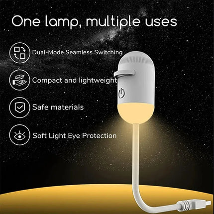 2-in-1 Mini Galaxy Star Projector Night Light – Starry Sky Ambient Lamp for Bedroom Sleep & Decoration
