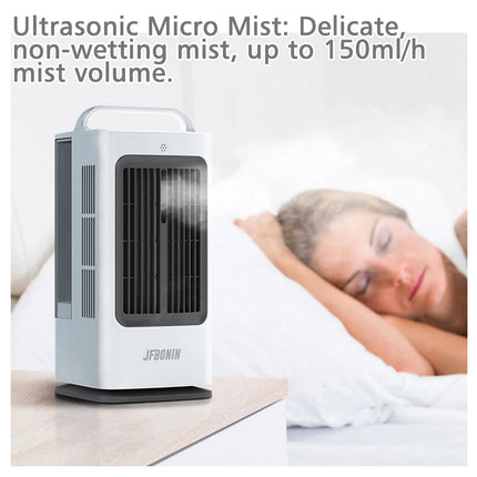 1700ml 3-IN-1 Mini Portable Air Cooler with Infrared remote control 120 degree swing air conditioner 3-speed Household Desk