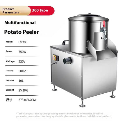 Commercial Potato Peeling Machine Small Peeling Machine Onion Cleaning and Peeling Household Sweet Potato Ginger Washer Peeler