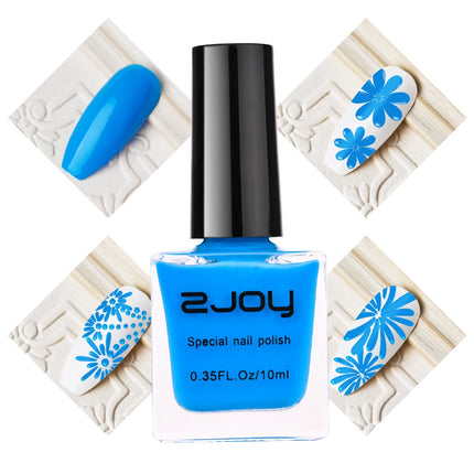 10ml 30 Colors Nail Art Stamping Polish Semi-permanent Varnish Printing Stamp for Nails Polishes Lacquer Top Coat Gel Polish