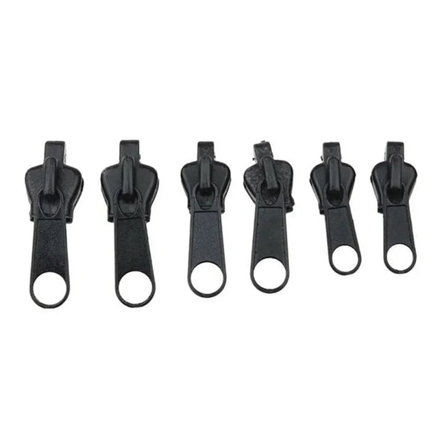 6Pcs New Instant Zipper Universal Instant Fix Zipper Repair Kit Replacement Zip Slider Teeth Rescue New Design for DIY Sewing
