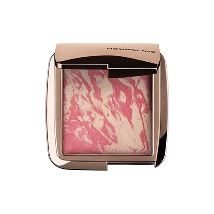 Hourglass Shining Powder Blusher Highlighter Matte Fine Shimmer Blusher Face Cute Makeup Korean Cheek Pressed Powder