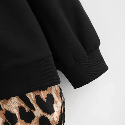 Plus Size Fashion Women's Long Sleeved Leopard Printed Shirt Ladies Spring/Autumn Fashion Lapel Collar Loose Casual Blouse