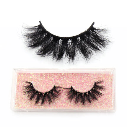 LEHUAMAO 3D Mink Lashes Makeup Eyelashes Fluffy Natural long fake lashes Full stripe reusable False Eyelash Extension 1 Pair