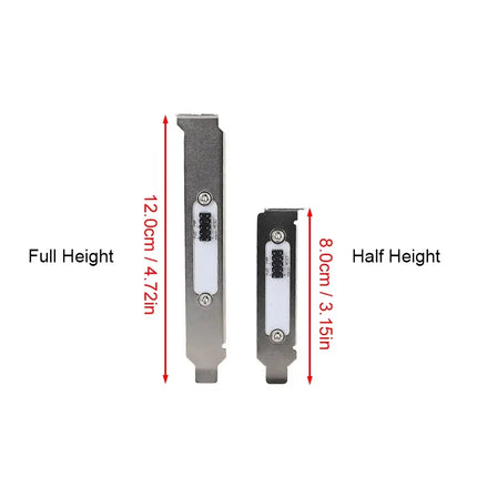 RGEEK 30cm Motherboard External Power Switch HDD LED Restart Button Extension Power Cable for PC Case Chassis PCI Baffle
