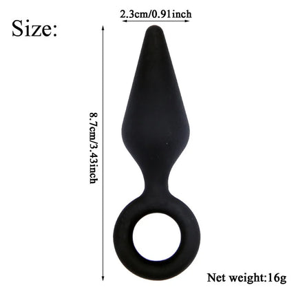 5pcs/Set Anal Plug Beads Soft Silicone Anal Butt Plug Stimulator Adult Sex Toys for Men/Women Prostate Massager Anal Trainer ﻿