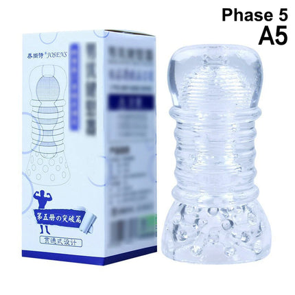 1Pc Silicone Penis Trainer Vagina Masturbation Products Man Sex Toys Men Endurance Exercise Stretcher Adult Sex Toys