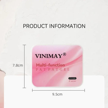 6 Colors Cushion Gradient Painting Gel Pink Ombre Patting Gel Polish UV/LED Blush Blooming Aura Manicure Gel Nail Polish Tools
