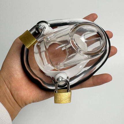 LILUPLAY Male Chastity Device Cock Cages Bondage  Fully Restraint Bowl Virginity Device Adult Sex Toy for Men Penis Exercise