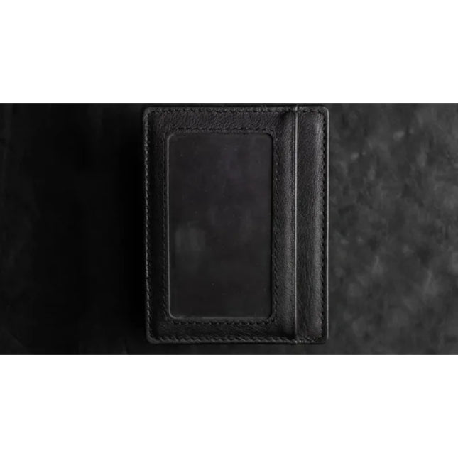 Shadow Wallet Leather By Dee Christopher Slim Minimalist Mentalism Prop Close-Up Magic Tricks Gimmick Magician Card Reveal Magia