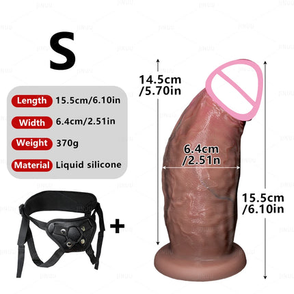 Oversized Anal Plug Dilator Huge Butt Plug Anal Training Expansion Prostate Massager Huge Butt Plugs Sex Toys For Women Men Gay
