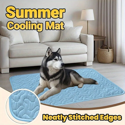 KEMORELA  Dog Cooling Mat Summer Lightweight And Easy To Clean Keep Pets Cool All Summer Long Medium And Large Dogs Pet Supplies