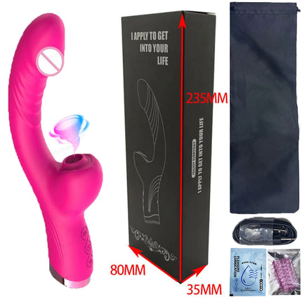 10 Speed G Spot Vibrator USB Rechargeable Powerful Dildo Rabbit Vibrator for Women Clitoris stimulation Massage Adult sex toys