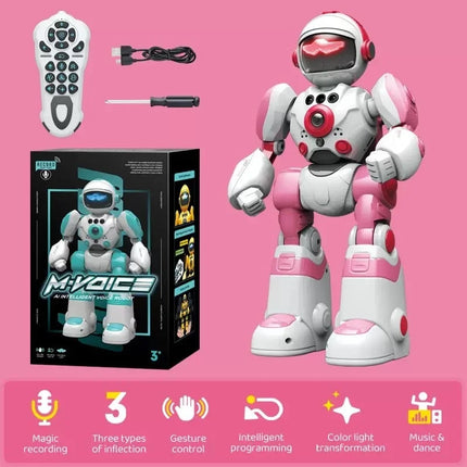 AI Programming Robot Toy Remote Control LED / Robot Jouet IA Programmable Télécommande LED