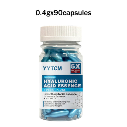 Hyaluronic acid deep moisturizing capsule essence, deep moisturizing and brightening skin essence 18/30/48/60/90/180capsules