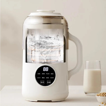 1.5L Multifunction Blender Multi-Function Blender Soundproof Chamber Soy Milk Maker Mini Home Soy Milk Maker Silent No filtering