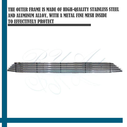 Car Grille Mesh For Nissan Ariya FE0 2022~2027 Anti-dust Front Bumper Protection Grille Dust Cover Tank Net Pad Auto Accessories