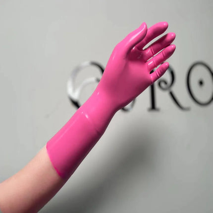 women gloves fetish latex  pants rubber underwear  wetlook  female catsuits maid cosplay