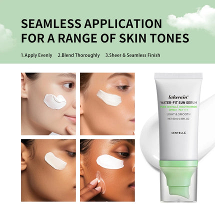 SPF50 Sunscreen Centella Lotion Korea Facial Long-Lasting Sun Protection Non-Greasy Sun Block Prevent Sunburn Face Skin Care