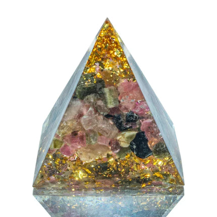 1.18in Natural Crystal Pyramid Energy Generator Quartz Amethyst Reiki Healing Crystal Chakra Pyramid Meditation Tool Home Decor
