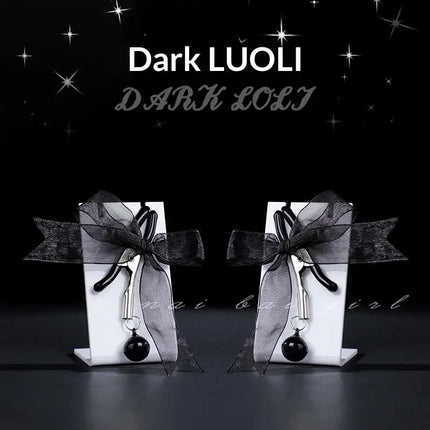 [YA]1 Pair Bells Lace Bowknot Metal Adjustable Nipple Clamps Chain Clips Toys Adult Sex Games For Couples Breast Stimulate