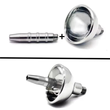 Stainless Steel Penis Plug for Chastity Cage Penis Abstinence Detachable Urethra Dilator Catheter Negative Cb Lock Sissy Sex Toy