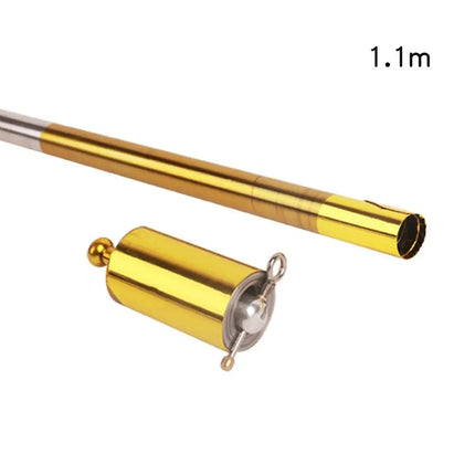 Portable Metal Stretchable Magic Stick Wand High Elasticity Pocket Staff Magic Toy Appearing Cane Trick Prop Childen