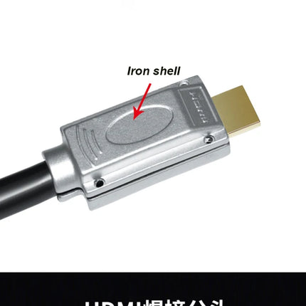 Solder-Free HDMI Male Connector Plug with Shell Kit - Easy DIY Upgrade for Repairing HDMI Cable Ends & Wires