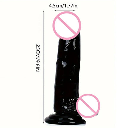 1pc Silicone Jelly Dildo For Female MasturbationSilicone Female Sex Toy Anal Plug Dildo Vaginal Stimulation Dildo Adult Couple F