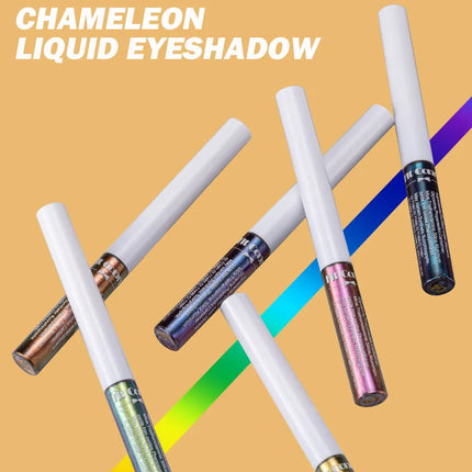 Chameleons Eyeliner Liquid Pearl Gloss Shiny Metallic Eyeshadow Liner Multi Chrome Color Aurora Eye Makeup Glitter Pigment