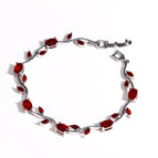 silver red