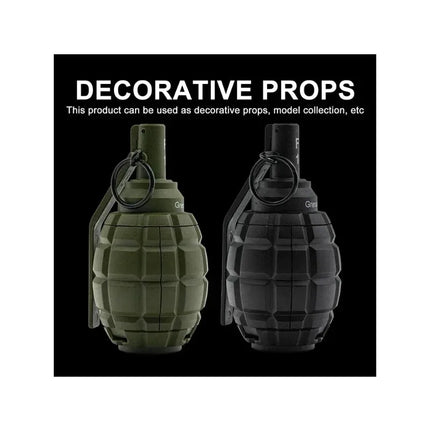 Tactical Plastic Hand Grenades Toy Dummy Simulation Grenade Model for Outdoor Airsoft Paintball Role Play Prop CS Battle Game