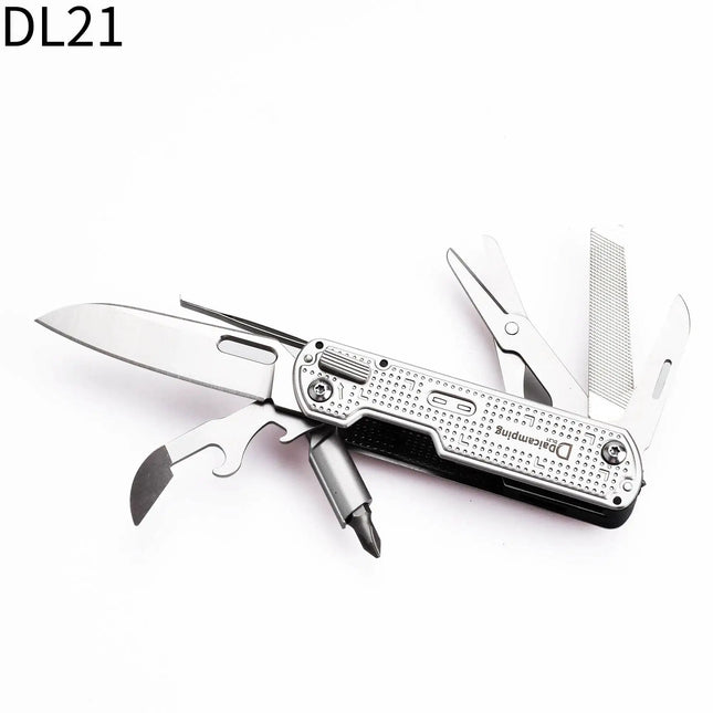 Daicamping DL21 DL15 DL19 Outdoor Camping Survival Multi Tools Mini Portable Multifunctional EDC Multitools Folding Knife
