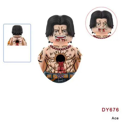 Nika Luffy Five Gear Action Figure Model Kit WM6194 WM6193 DY601S DY602S DY684 DY639 DY676 Mini Assembly Toys Children Gift