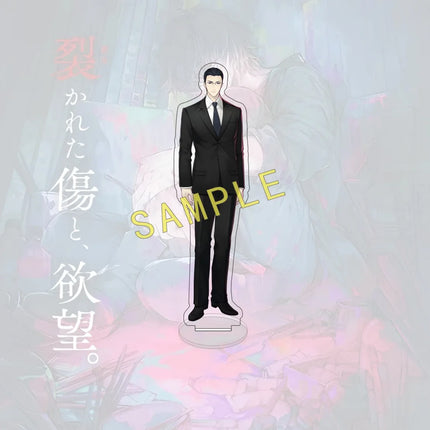 Anime Slow Damage 15CM acrylic column cute figurine by Towa Rei Fujieda for desktop decoration, as a gift or souvenir, keychain