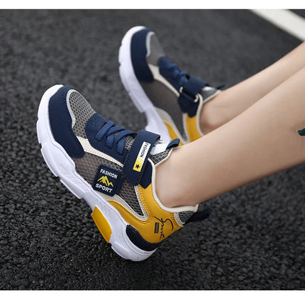 Single Net Children's Shoes Boys Sneakers Summer Breathable Non-slip Surface Girls Casual Tennis Sports Running Outdoor Shoes